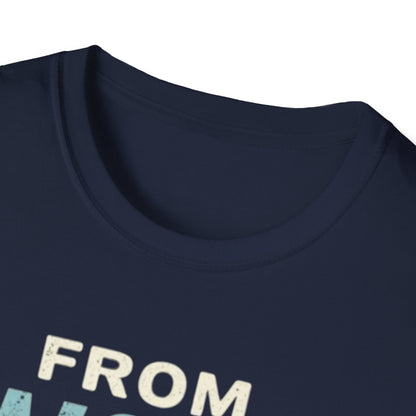 Woke to Right, Graphic Tee - From Woke to Right, Casual Wear, Gift for Friends, Statement T-Shirt, Everyday Fashion, Political Humor - Psychonaut Swag