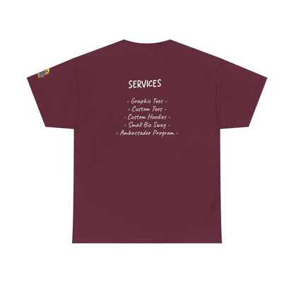 Psychonaut Swag, Human Billboard, Unisex Heavy Cotton Tee