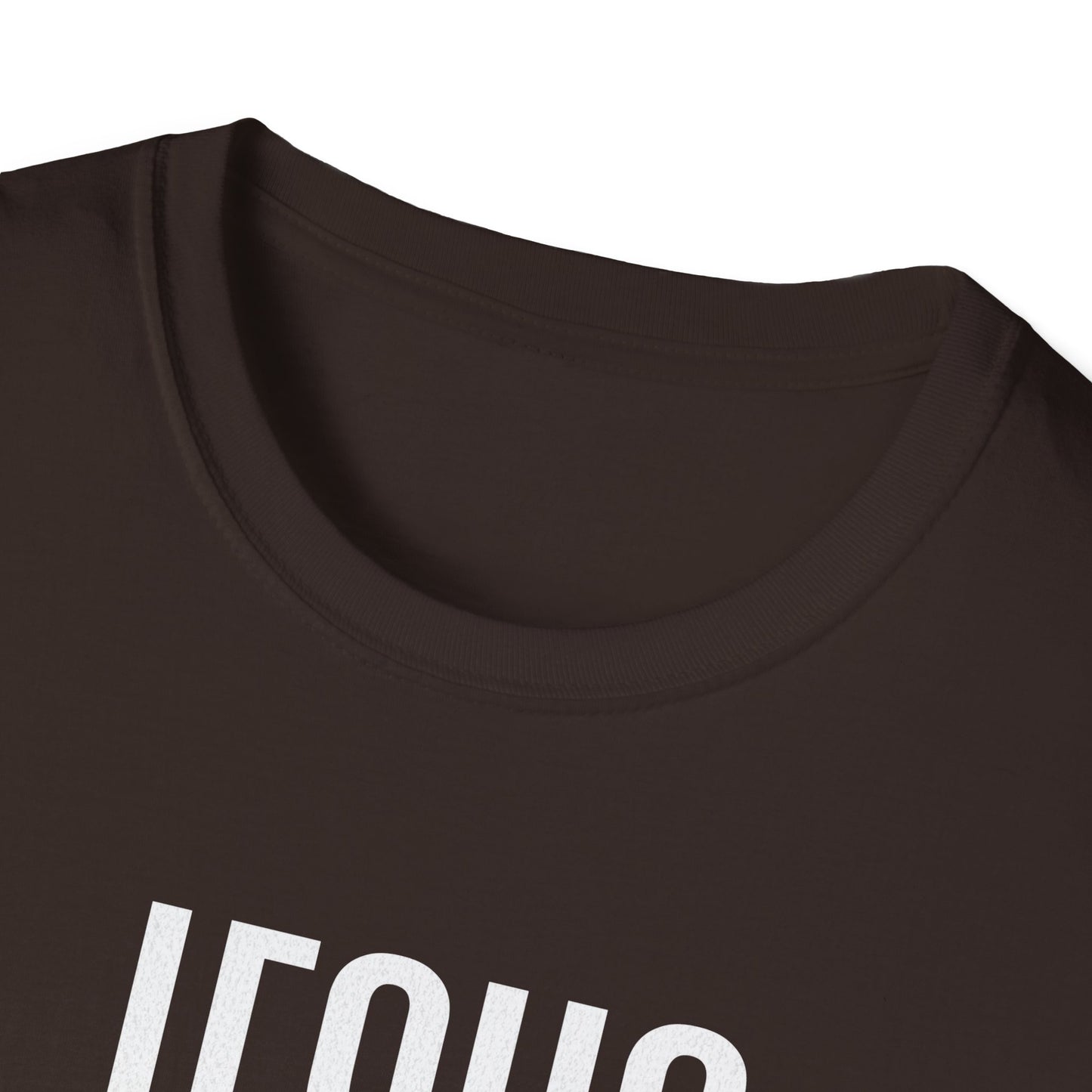 Jesus Cross T-Shirt — 'Jesus' Graphic Faith Tee for Christians