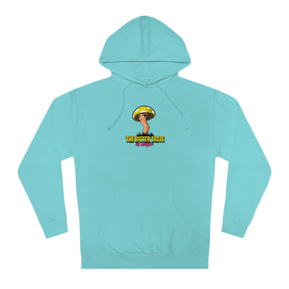 Hooded Sweatshirt: Bite Back Shroom Design - Psychonaut Swag