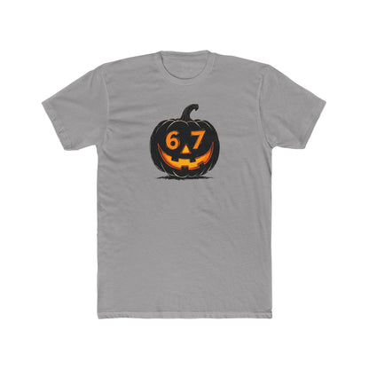 Halloween Jack-O'-Lantern Tee — 6/7 Pumpkin Graphic Shirt