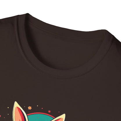 Easter Bunny Graphic T-Shirt – Cute Bunny Holding Easter Egg