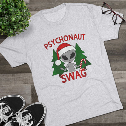 Psychonaut Swag Christmas Tee — Alien Santa Holiday T‑Shirt