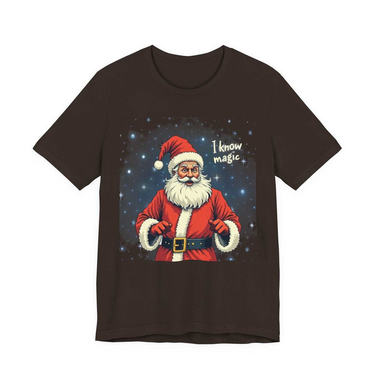 Santa Wizard Christmas Tee