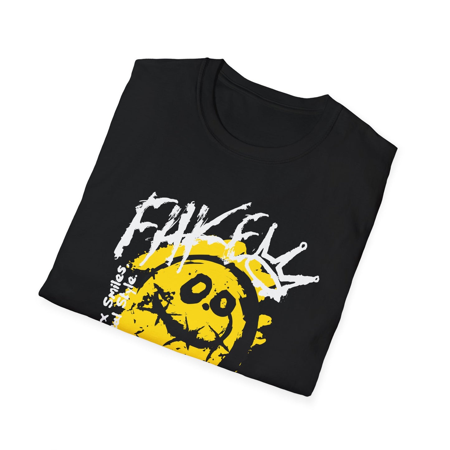 Fake Smile Vibe, Unisex Softstyle T-Shirt