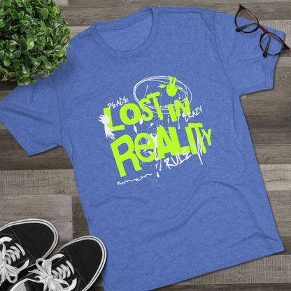 Lost in Reality, Unisex Tri-Blend Crew Tee