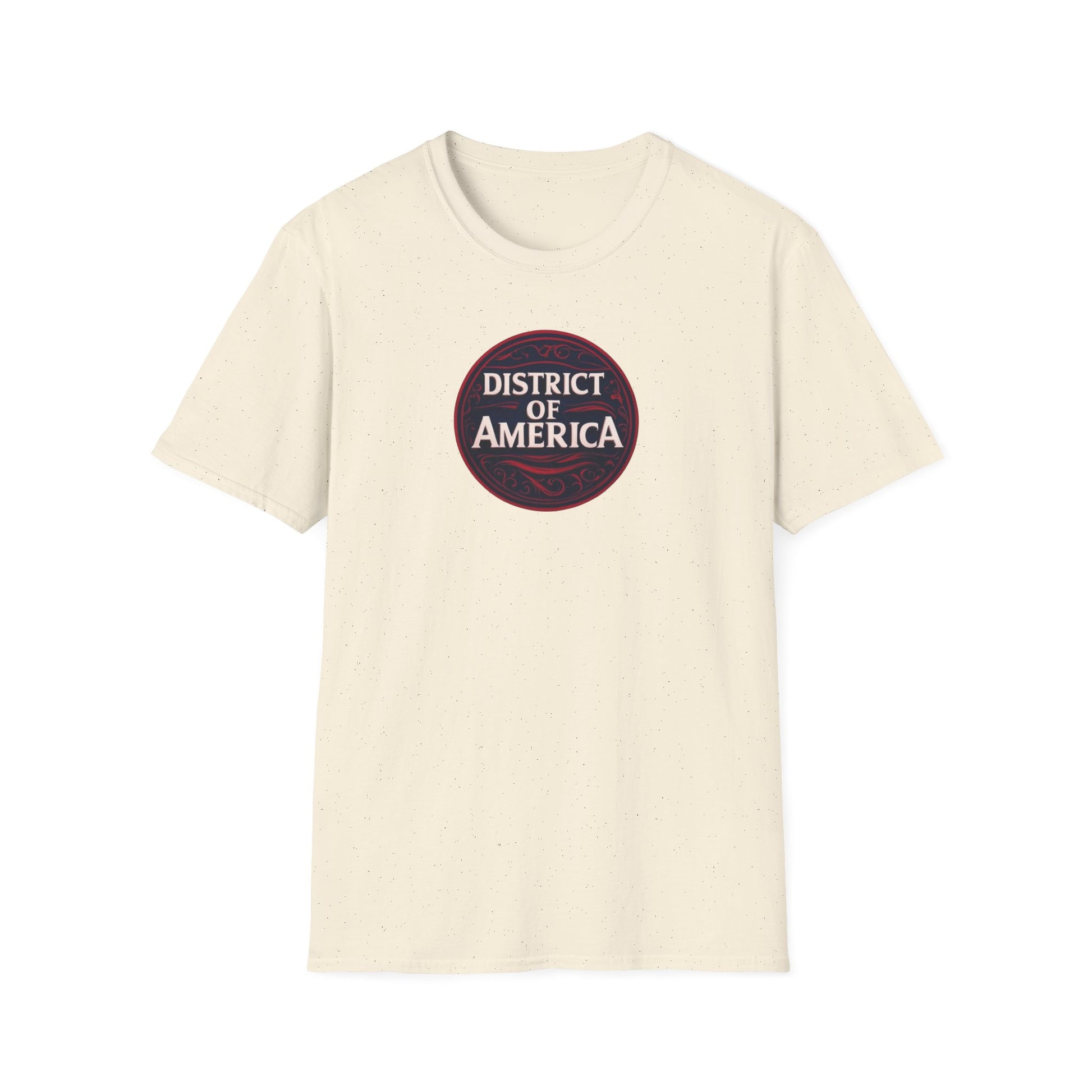 District of America, Washington DA, Unisex Softstyle T-Shirt - Psychonaut Swag