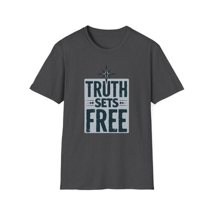 Truth sets Free, Unisex Softstyle T-Shirt - Psychonaut Swag