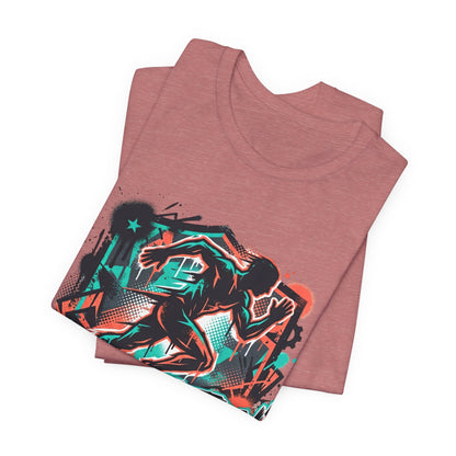 Sports Massage T-Shirt — Athletic Runner Graphic Tee