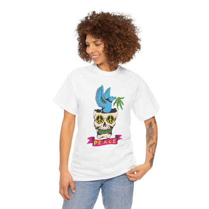 Peace Vibes, Unisex Heavy Cotton Tee