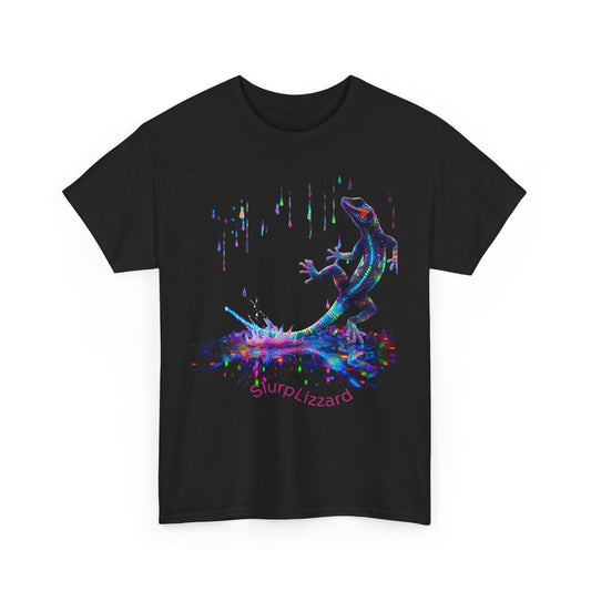 Slurp Lizzard, Unisex Heavy Cotton Tee - Psychonaut Swag