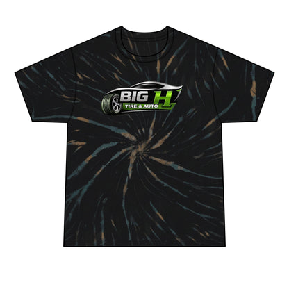 Mechanic Big H, Men's Tie-Dye Tee