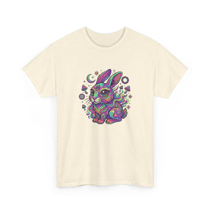 Psychedelic Bunny, Unisex Heavy Cotton Tee