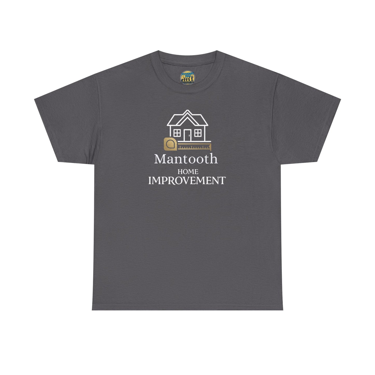 Mantooth Home Improvement Mock 3 Unisex Heavy Cotton Tee