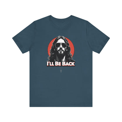 Jesus to return, 80’s retro Rocker T-Shirt, Casual Wear, Movie Quote Shirt, Gift for Fans, Unisex Top