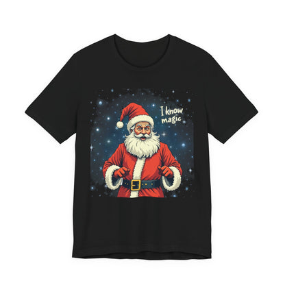 Santa Wizard Christmas Tee
