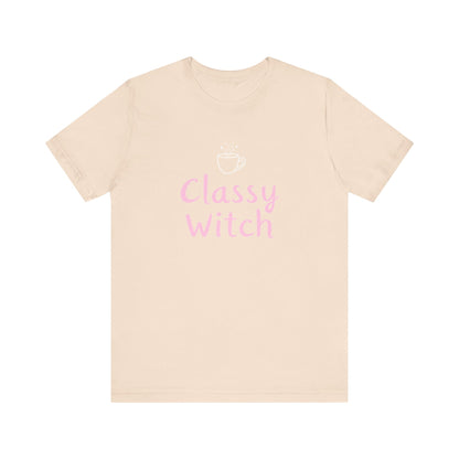 Classy Witch Unisex T-Shirt, Cute Witch Halloween Tee, Gift for Witches, Classy Witch Apparel, Cozy Everyday Wear, Witchy Style