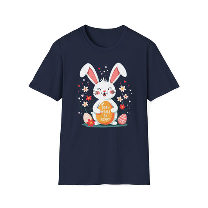 Easter Bunny "Don't Worry Be Hoppy" T-Shirt