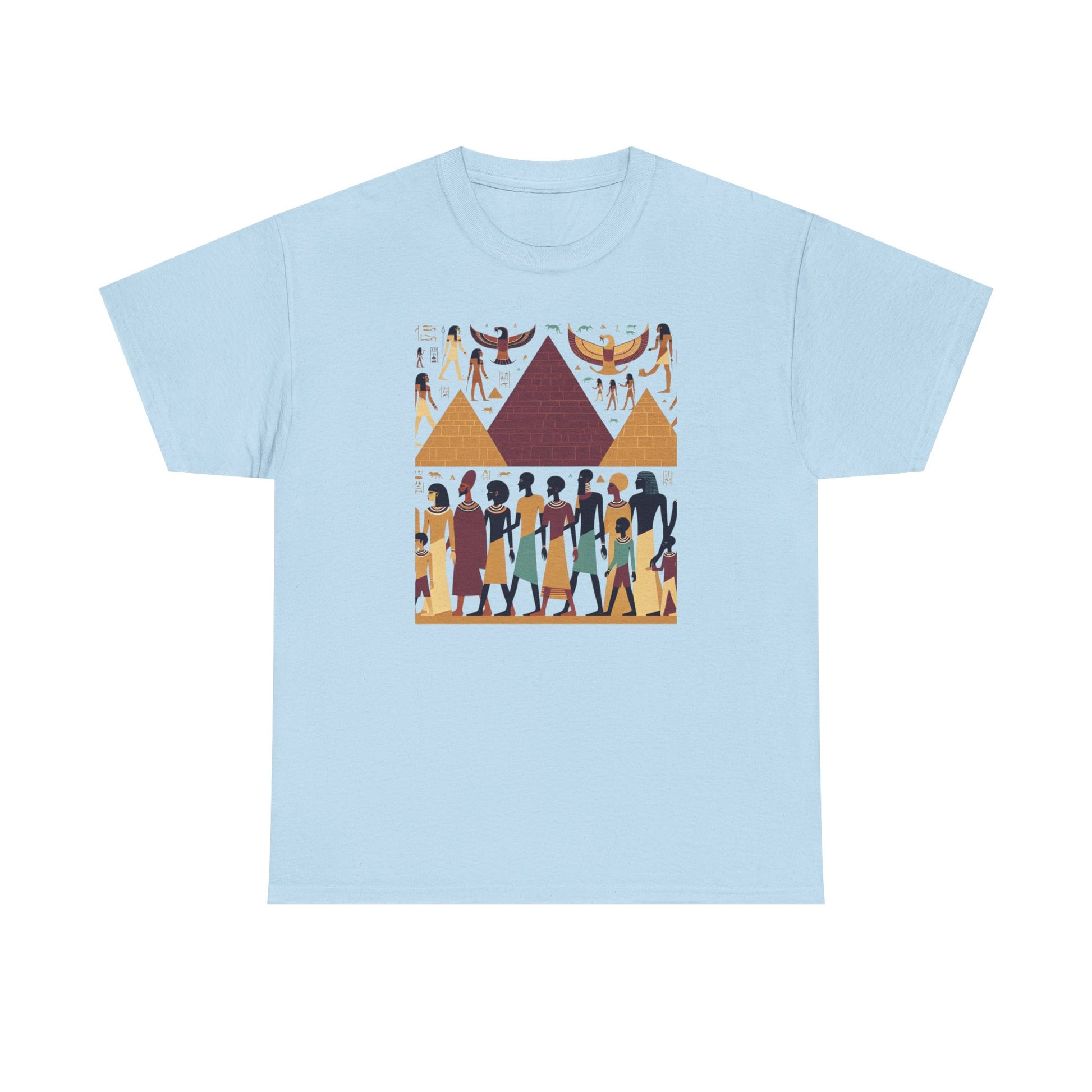 Hieroglyphic Recall, Unisex Heavy Cotton Tee - Psychonaut Swag
