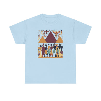 Hieroglyphic Recall, Unisex Heavy Cotton Tee - Psychonaut Swag