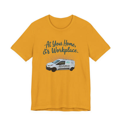 Advanced Mobile Detailing, At Your Home or Workplace Tee, Unisex Jersey T-Shirt Gift, Comfy Graphic Tee, Workwear Apparel, Casual Daily Wear