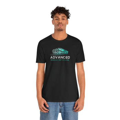 Advanced Mobile Detailing, Super soft style, Unisex Tee, Car Enthusiast Shirt, Automotive Gift, Stylish Car Wash Tee, Perfect for Mechanics, Birthday or Holiday Gift