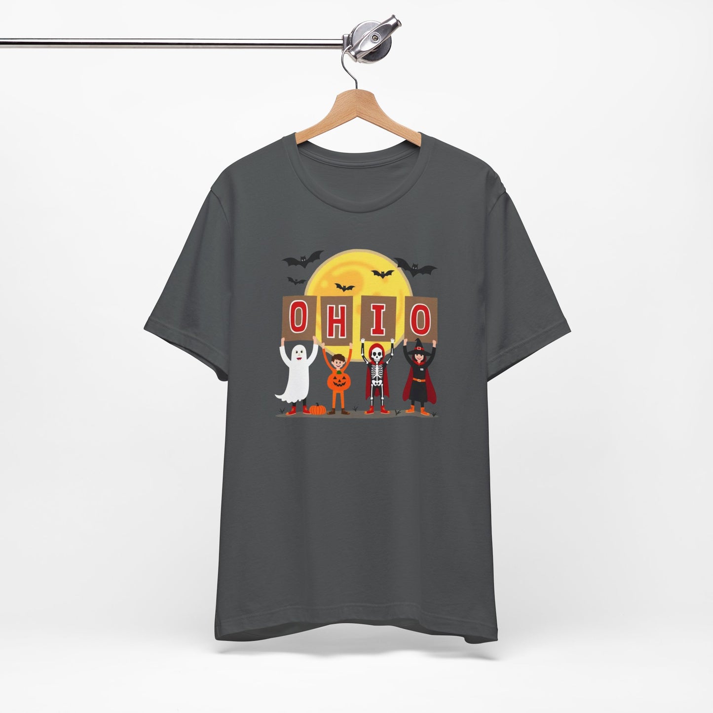 Halloween sports fan Tee, Fun T-Shirt for Fall, Unisex Short Sleeve Shirt, Spooky Season Apparel, Halloween Party Outfit, Gift for Halloween [...]