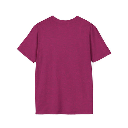 Cosmic Digital Dreams Unisex Softstyle T-Shirt - Vibrant Space-Inspired Design - Psychonaut Swag
