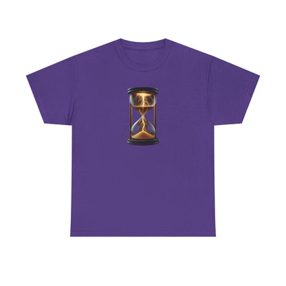 Static Time, Unisex Heavy Cotton Tee - Psychonaut Swag