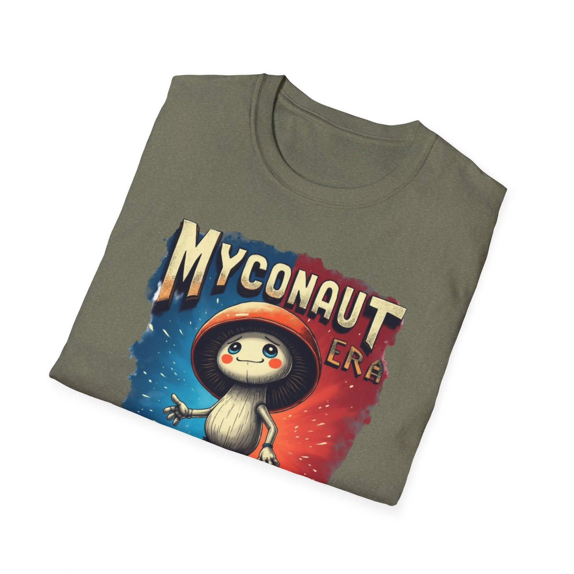 Myconaut Era, Cosmic Adventure T-Shirt, Myconaut Graphic Tee, Unisex Space Shirt, Gift for Gamers, Fun Vintage Style Tee - Psychonaut Swag