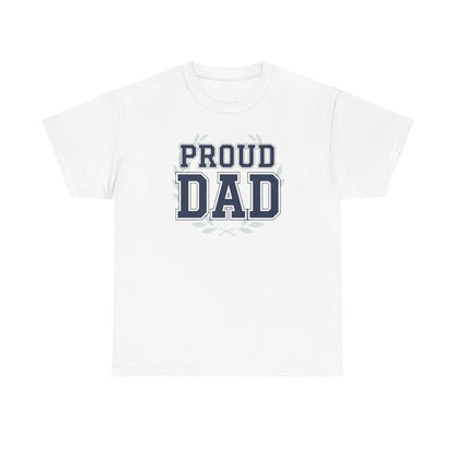 Proud Dad T-Shirt — Vintage Collegiate Father’s Day Tee