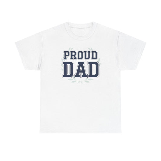 Proud Dad T-Shirt — Vintage Collegiate Father’s Day Tee