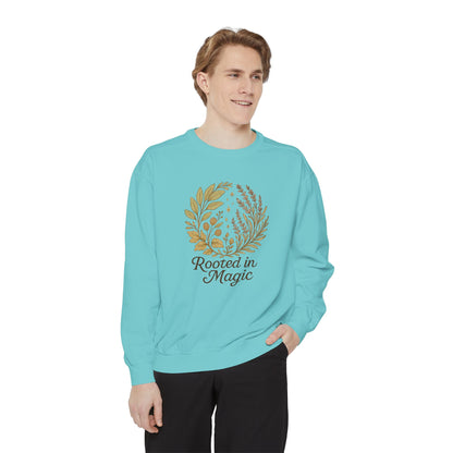Rooted in Magic Unisex Garment-Dyed Sweatshirt