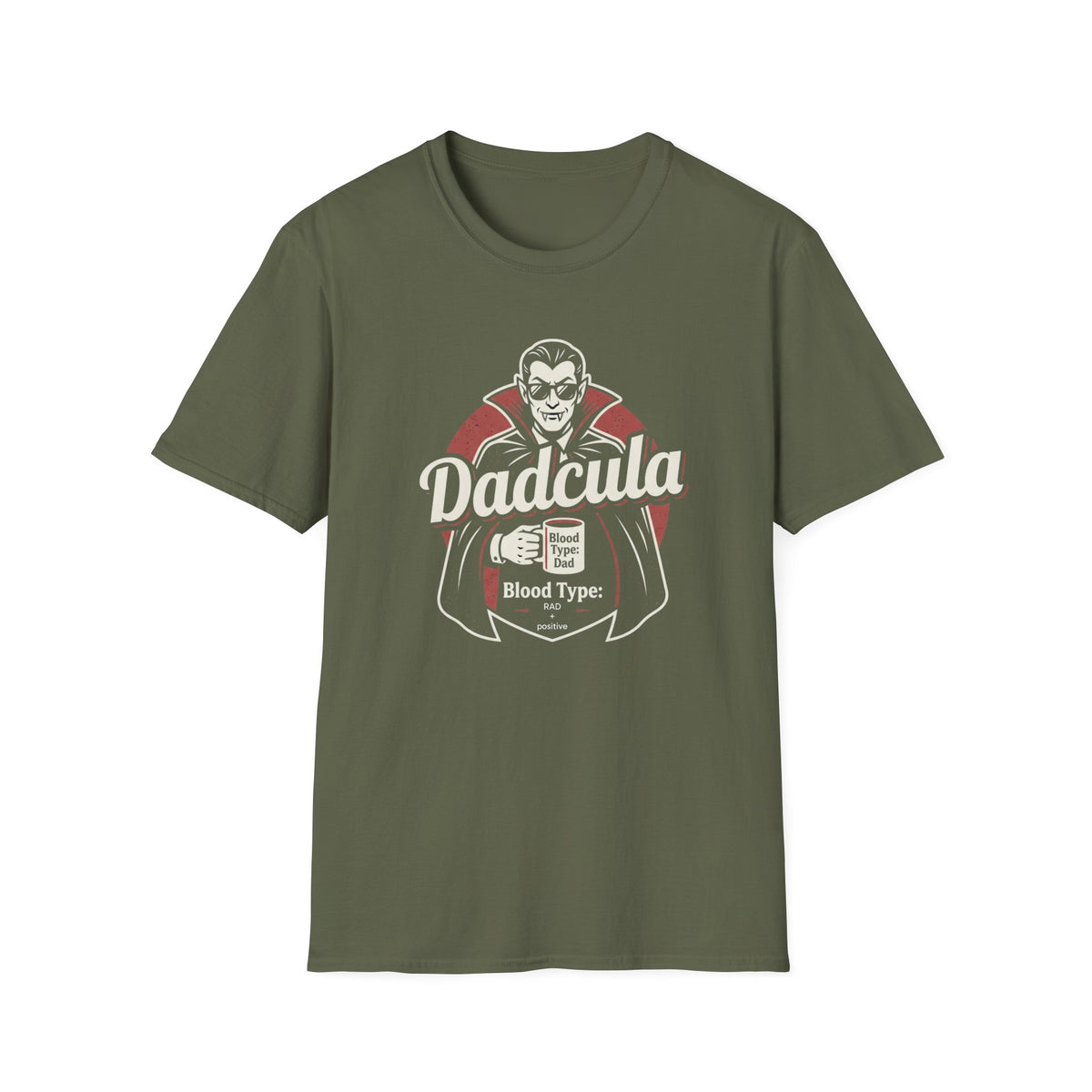 Dadcula Vampire Dad T-Shirt — Funny Father’s Day Gift