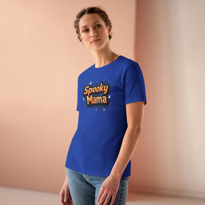 Spooky Mama Tee — Women's Halloween Graphic Shirt