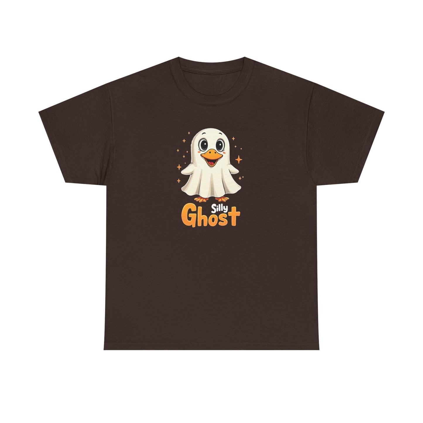 Silly Ghost T‑Shirt — Cute Halloween Ghost Tee for Kids & Adults