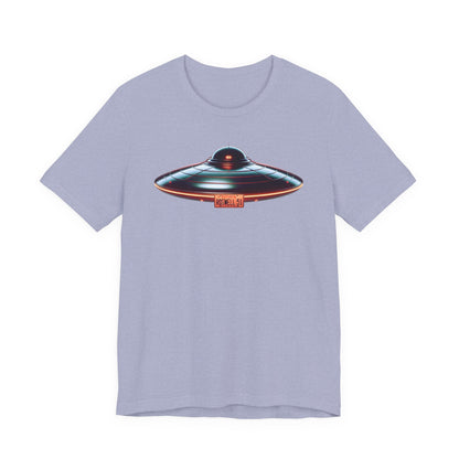 Flying Saucer, Unisex Jersey Short Sleeve Tee - Psychonaut Swag