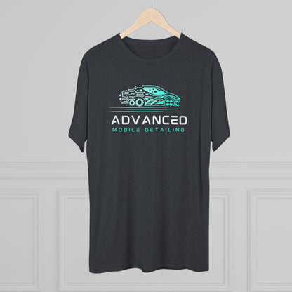 Advanced Mobile Detailing, Tri-blend, Tee | Car Enthusiast T-Shirt, Custom Auto Care Shirt, Gift for Car Lovers, Unique Vehicle Detailing Apparel