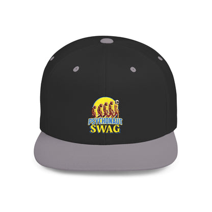 Psychonaut swag, small biz Snapback Hat, Fun and Funky Cap for Festivals, Parties, Gifts for Friends, Statement Headwear, Unisex Style
