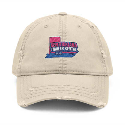 Kentuckiana Distressed Embroidered Dad Hat, Casual Hat for Adventure Lovers, Gift for Father's Day, Summer Style Cap, Vintage Dad Hat
