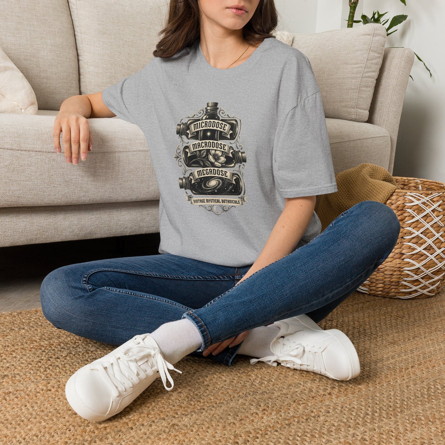 Epic Dose Graphic T-Shirt — Microdose, Macrodose, Megadose Vintage Design