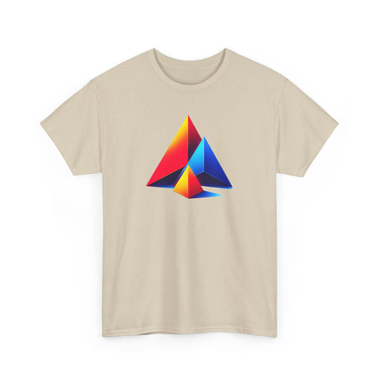 Three Pyramids, Unisex Heavy Cotton Tee - Psychonaut Swag