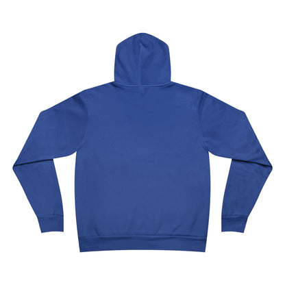 Sports Massage, Retro Floral Moon Hoodie — 'Stay Wild' Chest Logo Pullover