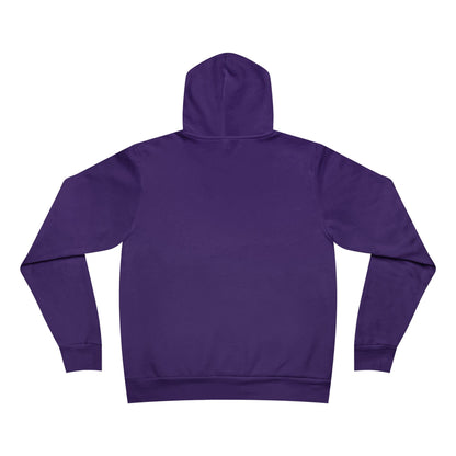 Sports Massage, Retro Floral Moon Hoodie — 'Stay Wild' Chest Logo Pullover