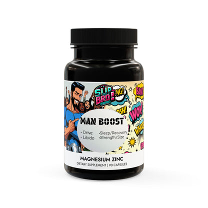 Man Boost, Sup Bro Supplement (90 Capsules)