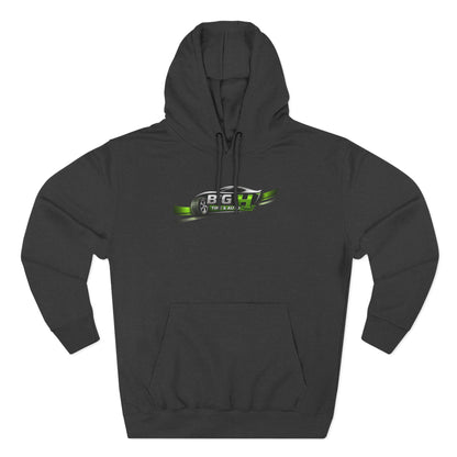 Mechanic Big H, Three-Panel Fleece Hoodie
