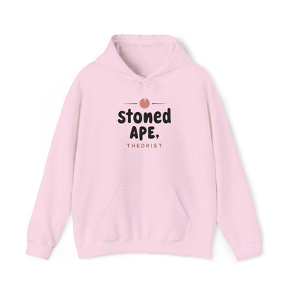 Stoned Ape Hoodie – Minimal Retro Logo Pullover