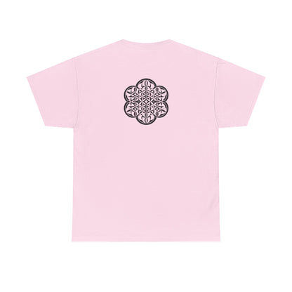 Psychonaut Staple, Flower of life, Unisex Heavy Cotton Tee - Psychonaut Swag