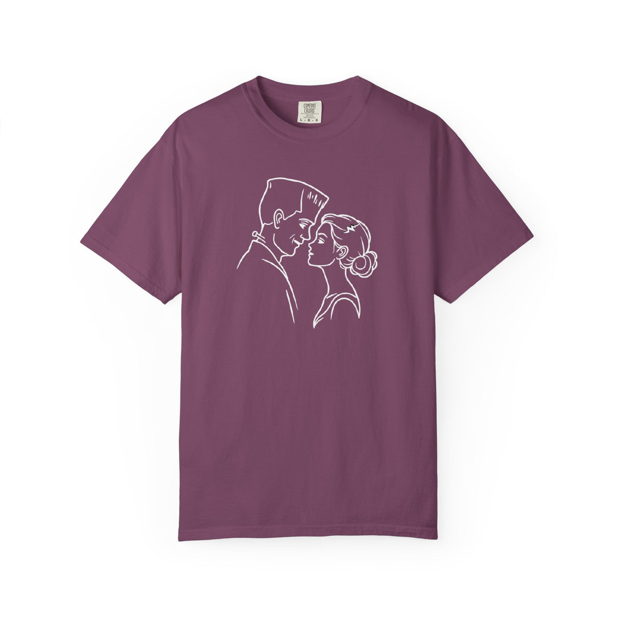 A Marriage So Strong it’s Scary Tee – Minimal Romantic Monster T-Shirt