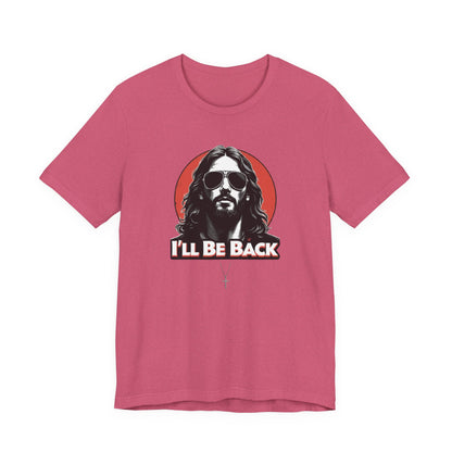 Jesus to return, 80’s retro Rocker T-Shirt, Casual Wear, Movie Quote Shirt, Gift for Fans, Unisex Top